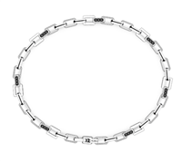 Bracciale Zancan Uomo insigna color in Argento ESB320-NE - ESB320-NE